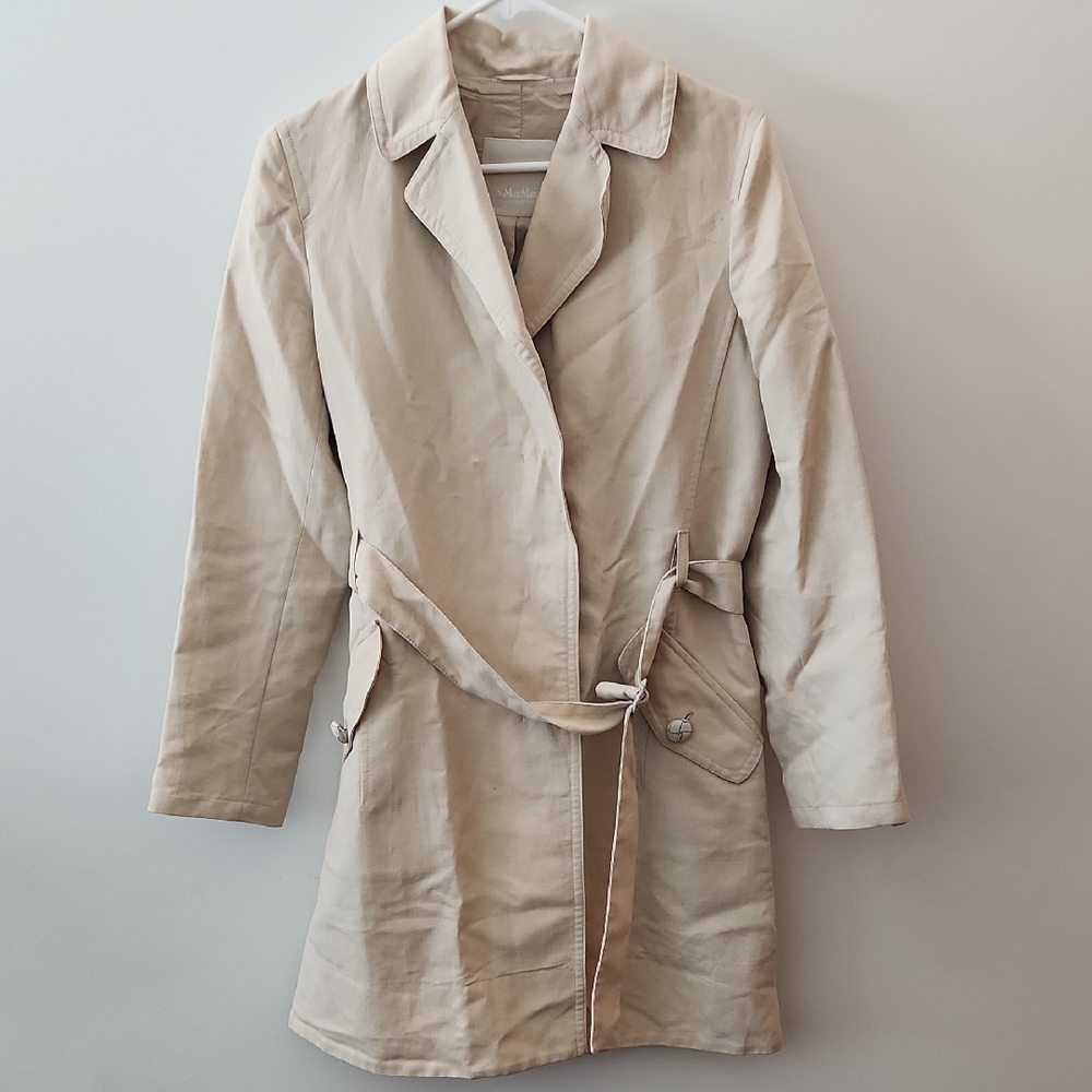 S Maxmara Trench Coat